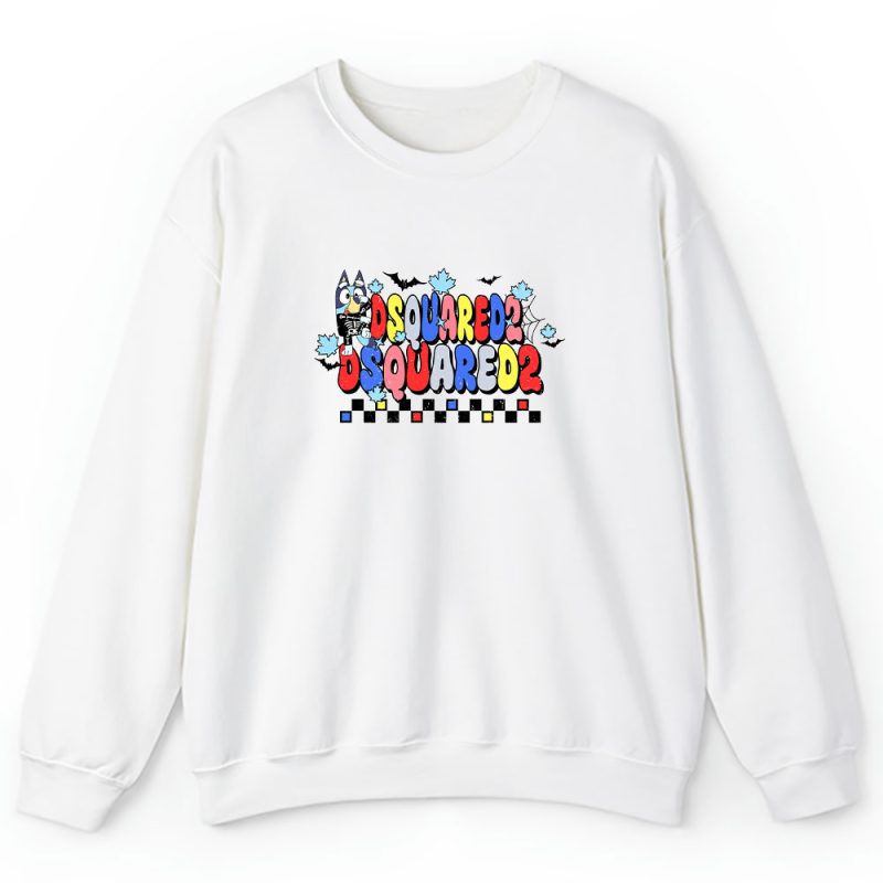 Bluey Happy Halloween Dsquared2 Unisex Sweatshirt TAS9253