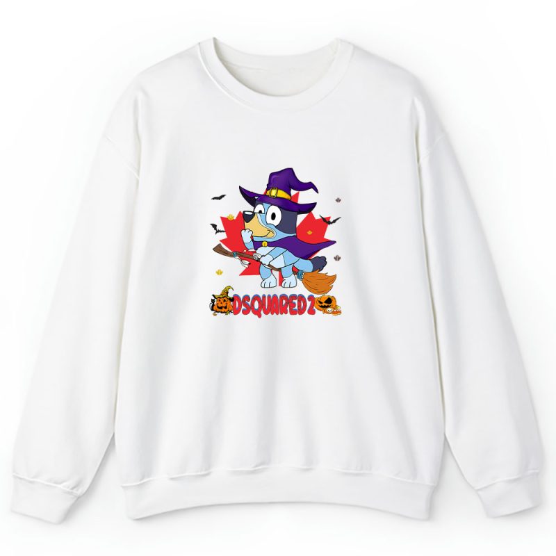 Bluey Happy Halloween Dsquared2 Unisex Sweatshirt TAS9255