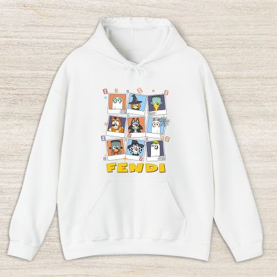 Bluey Happy Halloween Fendi Unisex Hoodie TAH9256