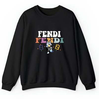 Bluey Happy Halloween Fendi Unisex Sweatshirt TAS9258