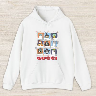 Bluey Happy Halloween Gucci Unisex Hoodie TAH9260