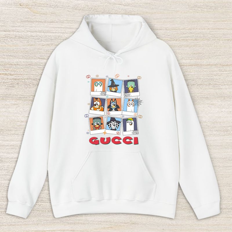 Bluey Happy Halloween Gucci Unisex Hoodie TAH9260