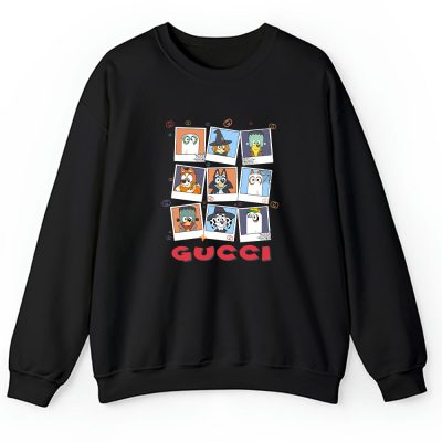 Bluey Happy Halloween Gucci Unisex Sweatshirt TAS9260