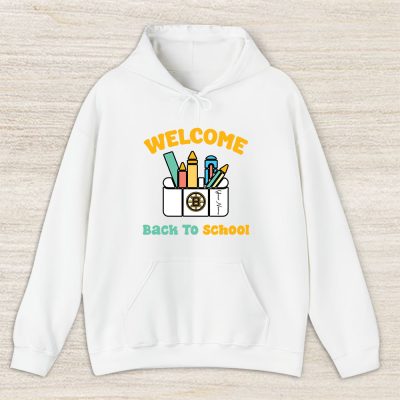 Boston Bruins X Welcome Back To School X Custom Name Unisex Hoodie TAH10691