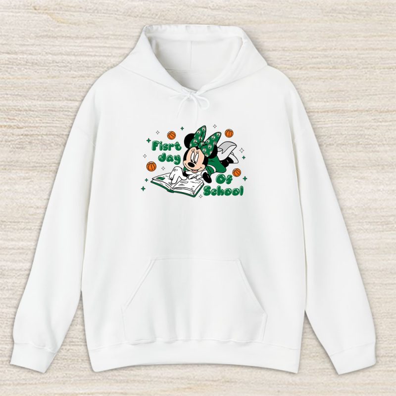 Boston Celtics X Welcome Back To School Gift X Minnie Mouse Unisex Hoodie TAH9352