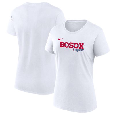 Boston Red Sox Team MLB Baseball X City Connect Lady T-Shirt Women Tee LTL9085