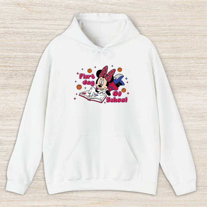 Brooklyn Nets X Welcome Back To School Gift X Minnie Mouse Unisex Hoodie TAH9349