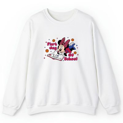 Brooklyn Nets X Welcome Back To School Gift X Minnie Mouse Unisex Sweatshirt TAS9349