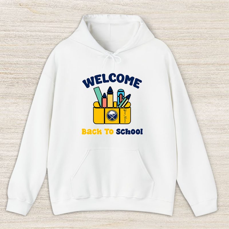 Buffalo Sabres X Welcome Back To School X Custom Name Unisex Hoodie TAH10693