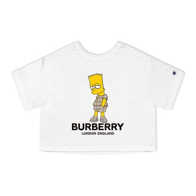 Burberry London Simpsom Champion Lady Crop-Top T-Shirt CTB2736