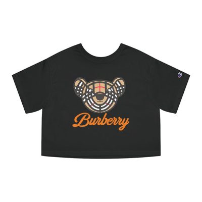 Burberry Teddy Bear Champion Lady Crop-Top T-Shirt CTB2463