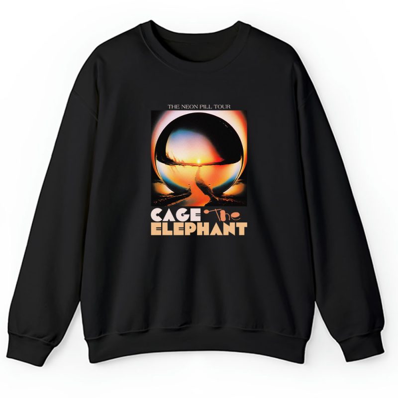 Cage The Elephant Neon Pill Tour 2024 Concert Unisex Sweatshirt TAS12488