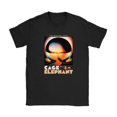 Cage The Elephant Neon Pill Tour 2024 Concert Unisex T-Shirt Cotton Tee TAT12488