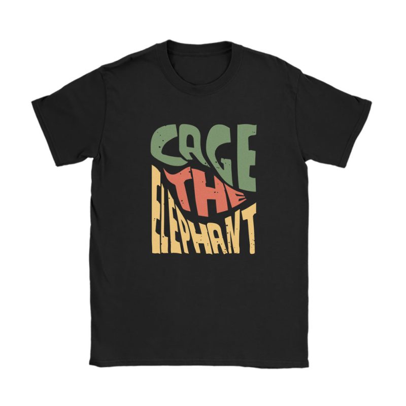 Cage The Elephant Rock Music Band 90s Vintage Unisex T-Shirt Cotton Tee TAT12483