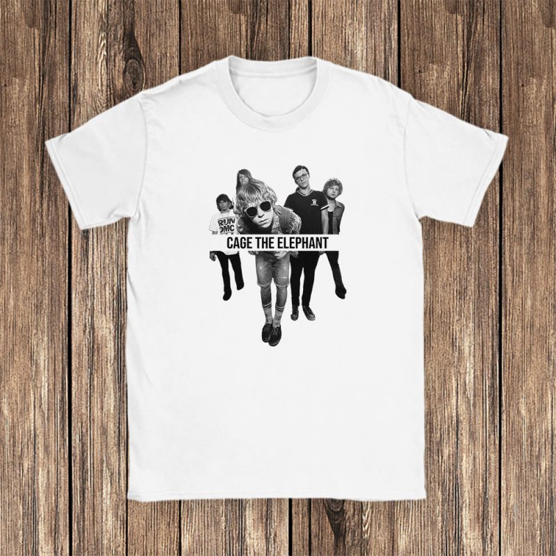 Cage The Elephant Rock Music Band 90s Vintage Unisex T-Shirt Cotton Tee TAT12485