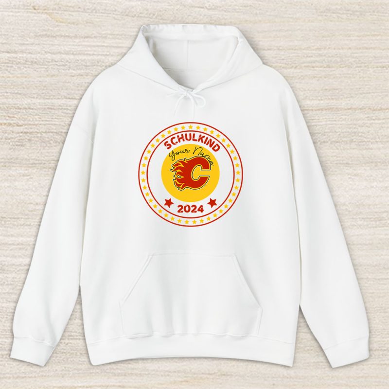 Calgary Flames X Welcome Back To School Custom Name Unisex Hoodie TAH11241