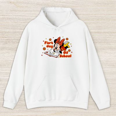 Calgary Flames X Welcome Back To School Gift X Minnie Mouse Unisex Hoodie TAH11242