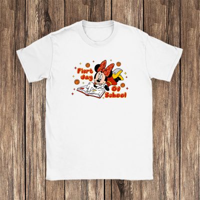 Calgary Flames X Welcome Back To School Gift X Minnie Mouse Unisex T-Shirt Cotton Tee TAT11242