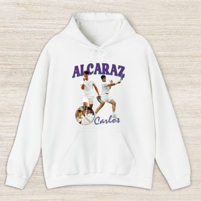 Carlos Alcaraz Winner Wimbledon 2024 X Alcarazarmy X Defending Champion Unisex Hoodie TAH12568