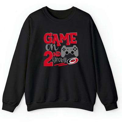 Carolina Hurricanes X Game On X Schools Back X Custom Number Unisex Hoodie TAH10694