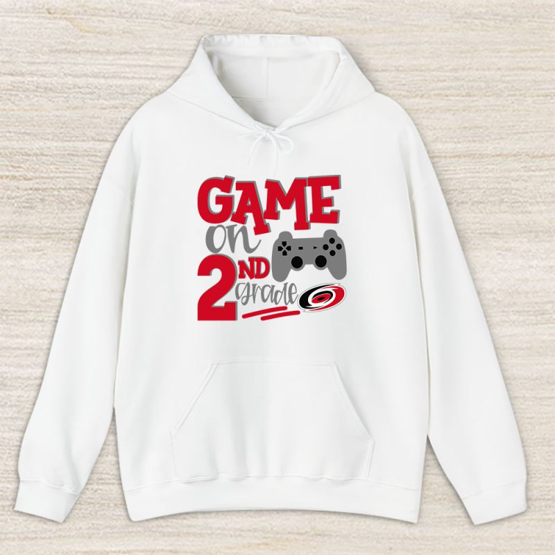 Carolina Hurricanes X Game On X Schools Back X Custom Number Unisex Hoodie TAH10694