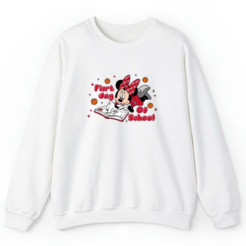 Carolina Hurricanes X Welcome Back To School Gift X Minnie Mouse Unisex Sweatshirt TAS11233