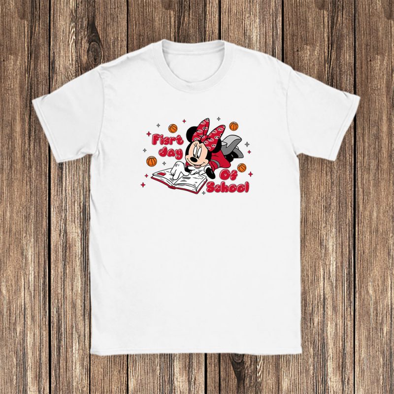 Carolina Hurricanes X Welcome Back To School Gift X Minnie Mouse Unisex T-Shirt Cotton Tee TAT11233