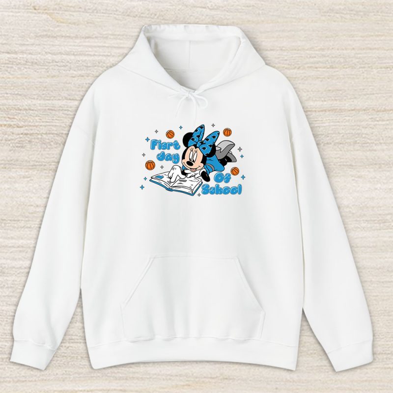 Carolina Panthers X Welcome Back To School Gift X Minnie Mouse Unisex Hoodie TAH11137