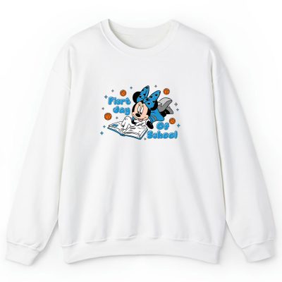 Carolina Panthers X Welcome Back To School Gift X Minnie Mouse Unisex Sweatshirt TAS11137