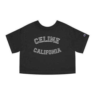 Celine California 70’S Luxury Champion Lady Crop-Top T-Shirt CTB2780