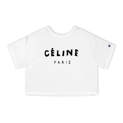 Celine Paris Champion Lady Crop-Top T-Shirt CTB2789