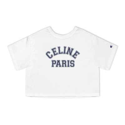 Celine Paris Luxury Champion Lady Crop-Top T-Shirt CTB2794