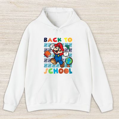 Charlotte Hornets X Welcome Back To School Gift X Mario Unisex Hoodie TAH10490