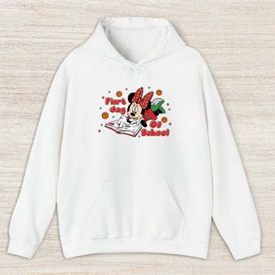 Chicago Blackhawks X Welcome Back To School Gift X Minnie Mouse Unisex Hoodie TAH11236