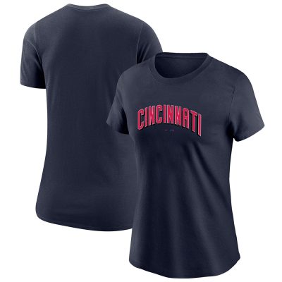 Cincinnati Reds Team MLB Baseball X City Connect Lady T-Shirt Women Tee LTL9091