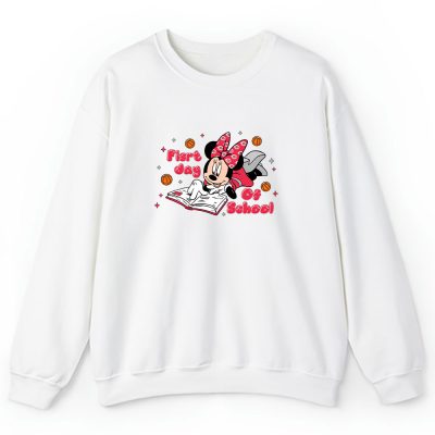 Cincinnati Reds X Welcome Back To School Gift X Minnie Mouse Unisex Sweatshirt TAS11053