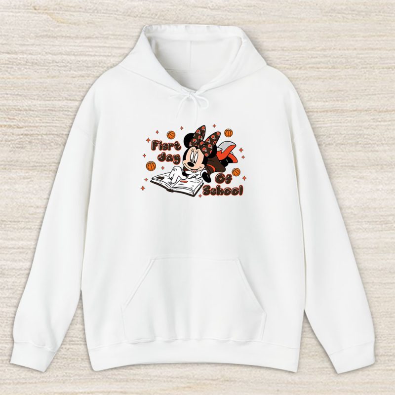 Cleveland Browns X Welcome Back To School Gift X Minnie Mouse Unisex Hoodie TAH11146