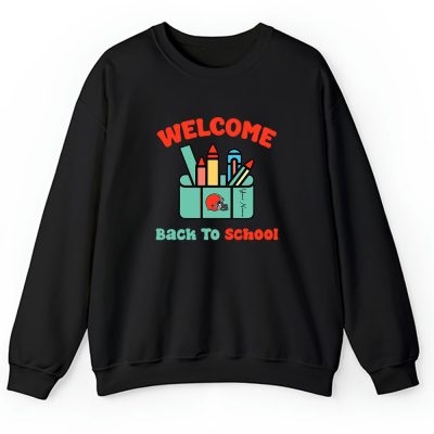 Cleveland Browns X Welcome Back To School X Custom Name Unisex Hoodie TAH10637