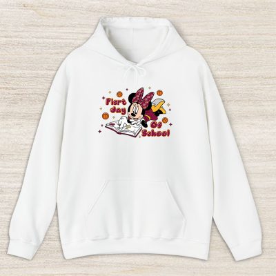 Cleveland Cavaliers X Welcome Back To School Gift X Minnie Mouse Unisex Hoodie TAH9361