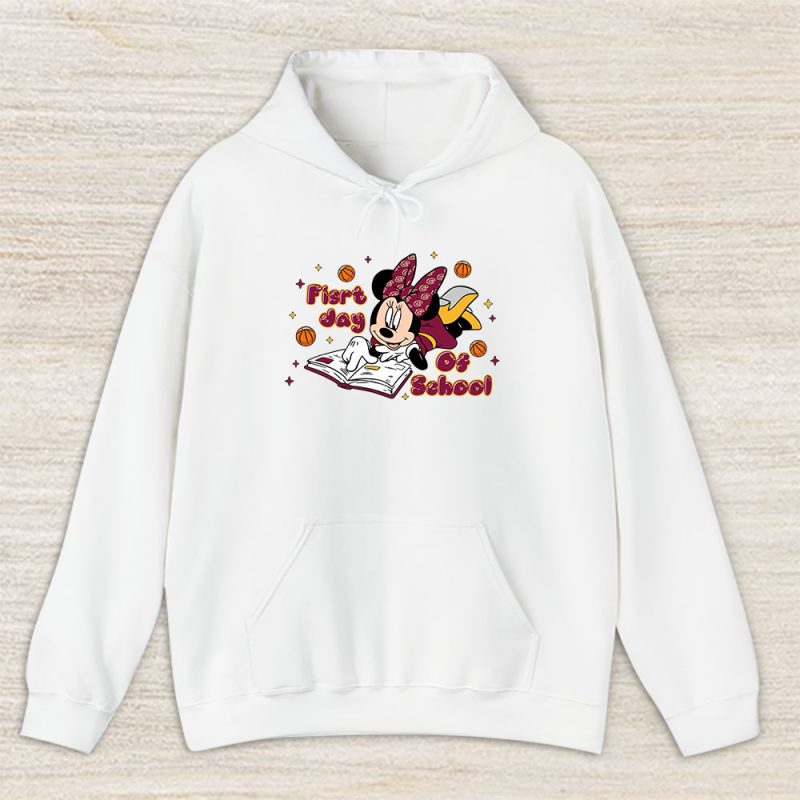 Cleveland Cavaliers X Welcome Back To School Gift X Minnie Mouse Unisex Hoodie TAH9361