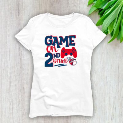 Cleveland Guardians X Game On X Schools Back X Custom Number Grade Lady T-Shirt Women Tee LTL10428