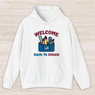 Colorado Avalanche X Welcome Back To School X Custom Name Unisex Hoodie TAH10703