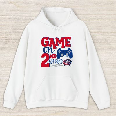 Columbus Blue Jackets X Game On X Schools Back X Custom Number Unisex Hoodie TAH10698