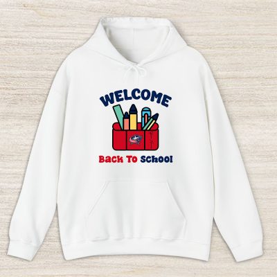 Columbus Blue Jackets X Welcome Back To School X Custom Name Unisex Hoodie TAH10699