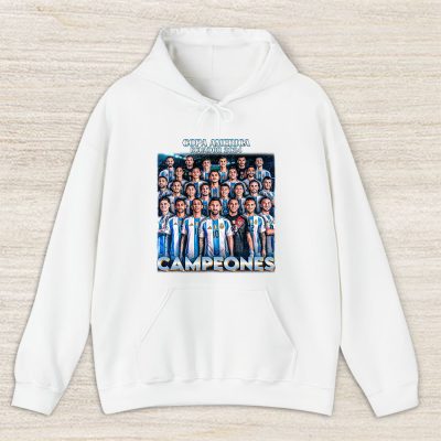 Copa America Usa 2024 X Argentina Winner X Campeones Unisex Hoodie TAH12576