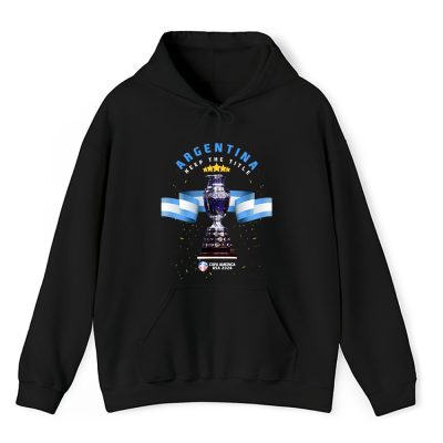 Copa America Usa 2024 X Argentina Winner X Keep The Title Unisex Hoodie TAH12579