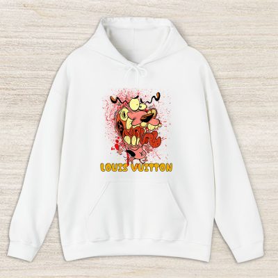 Courage The Cowardly Dog Louis Vuitton Brand Unisex Hoodie TAH6548