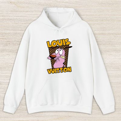 Courage The Cowardly Dog Louis Vuitton Brand Unisex Hoodie TAH6549