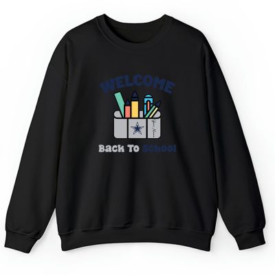 Dallas Cowboys X Welcome Back To School X Custom Name Unisex Hoodie TAH10639