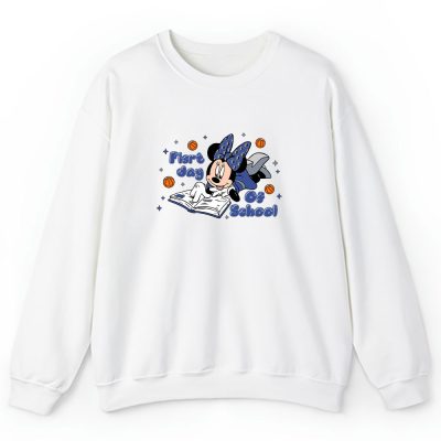 Dallas Mavericks X Welcome Back To School Gift X Minnie Mouse Unisex Sweatshirt TAS9364